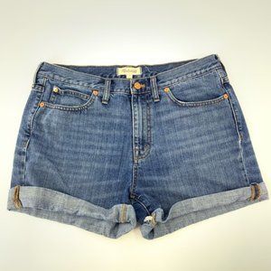 Madewell High Rise Denim Cutoff Shorts 30